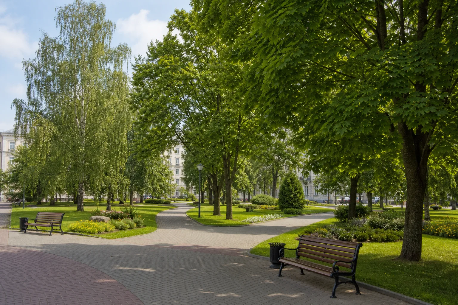 Михайловский сквер в Минске