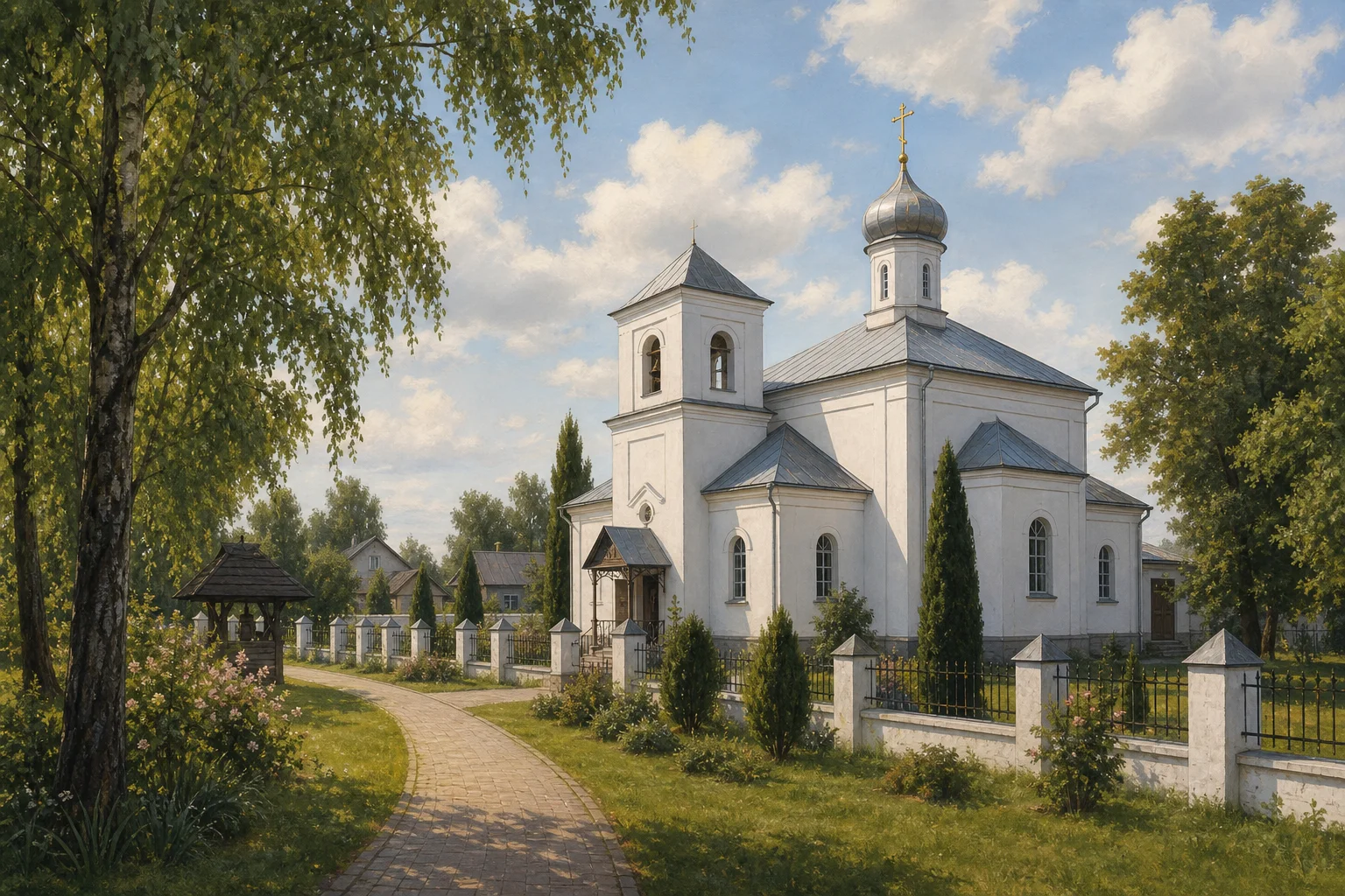 Микашевичи. Церковь Иоанна Предтечи