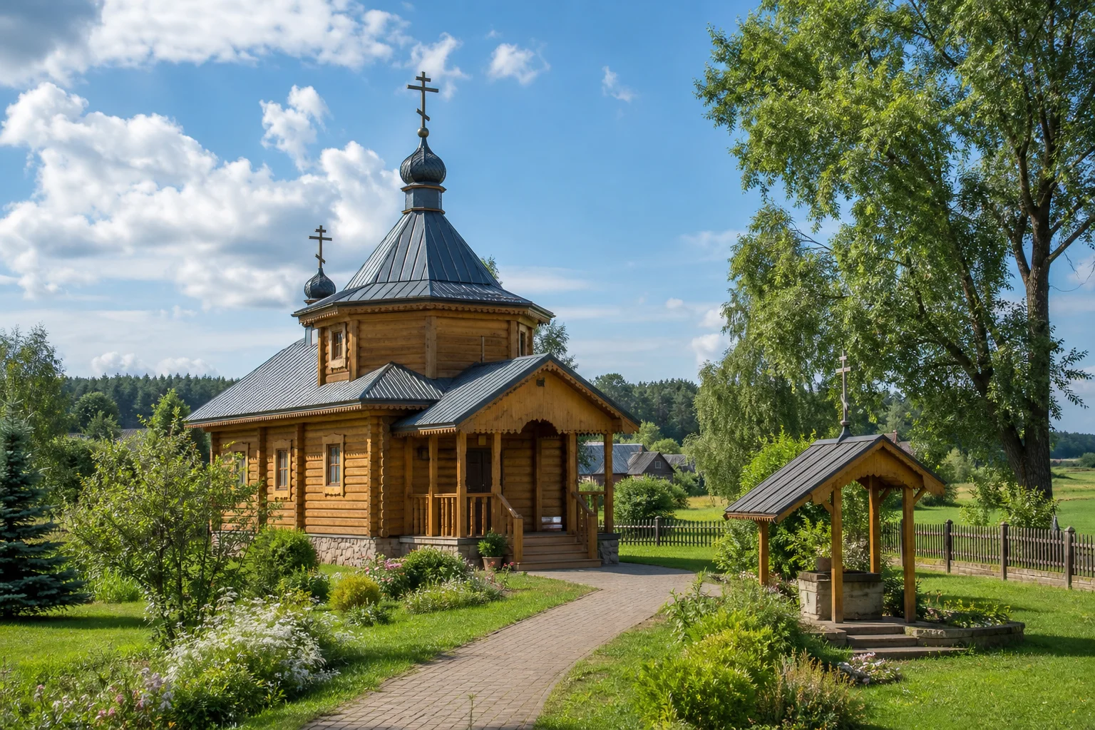Мильча, часовня правосл. (дерев.)