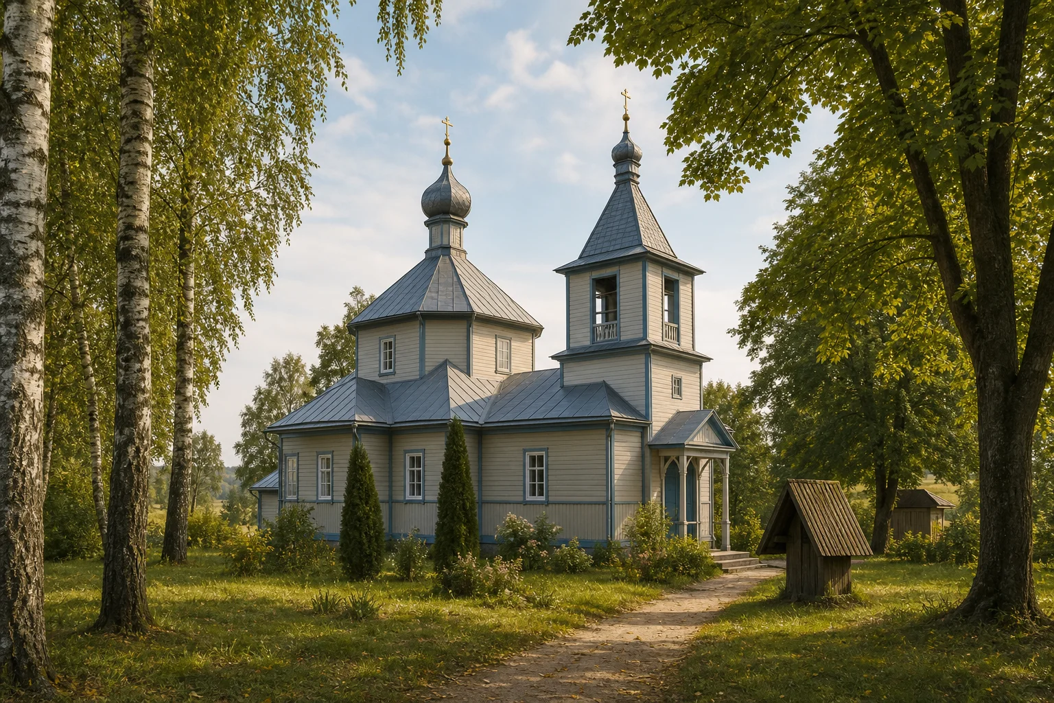 Мильковщина, церковь Покровская
