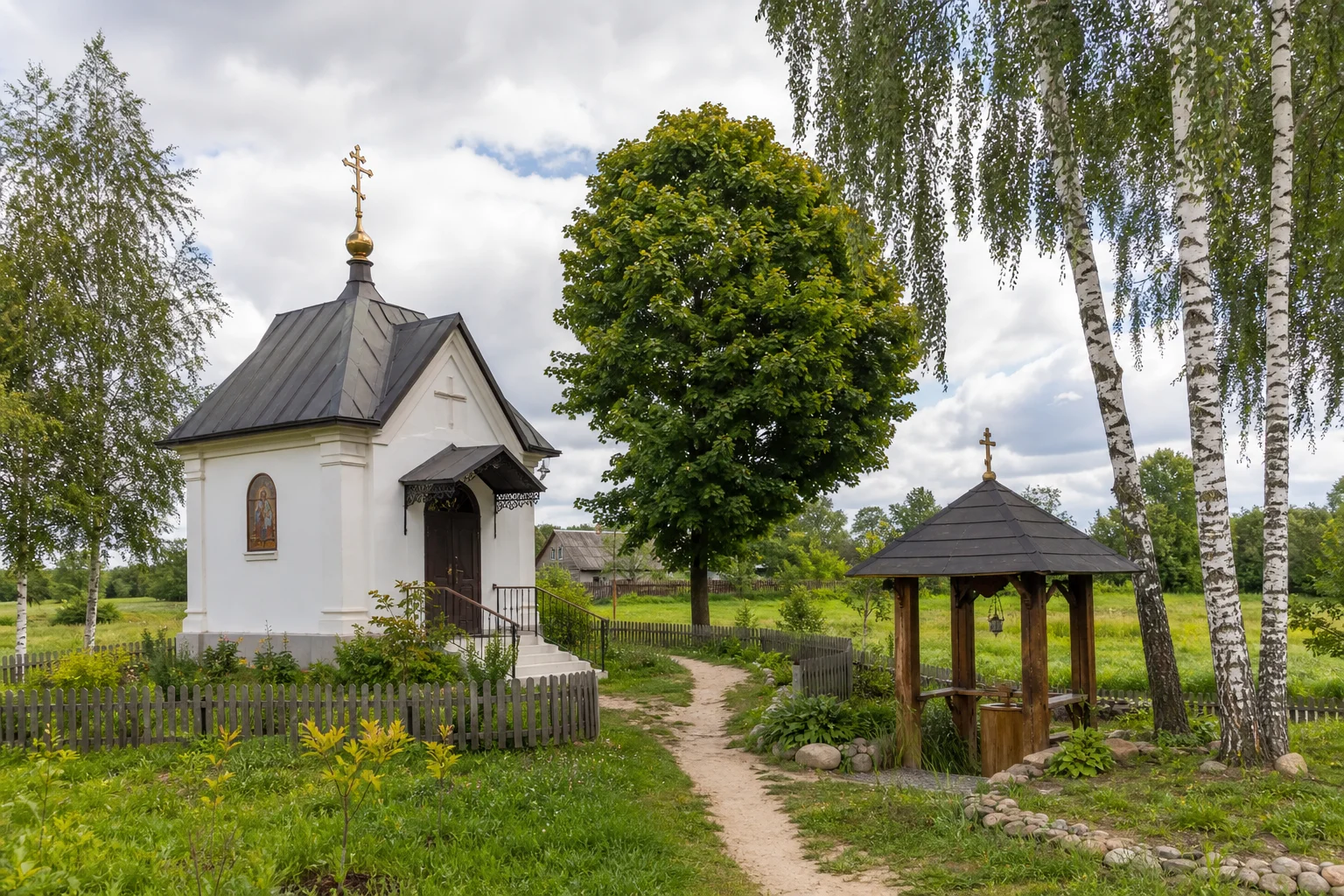 Мир, часовня придорожная