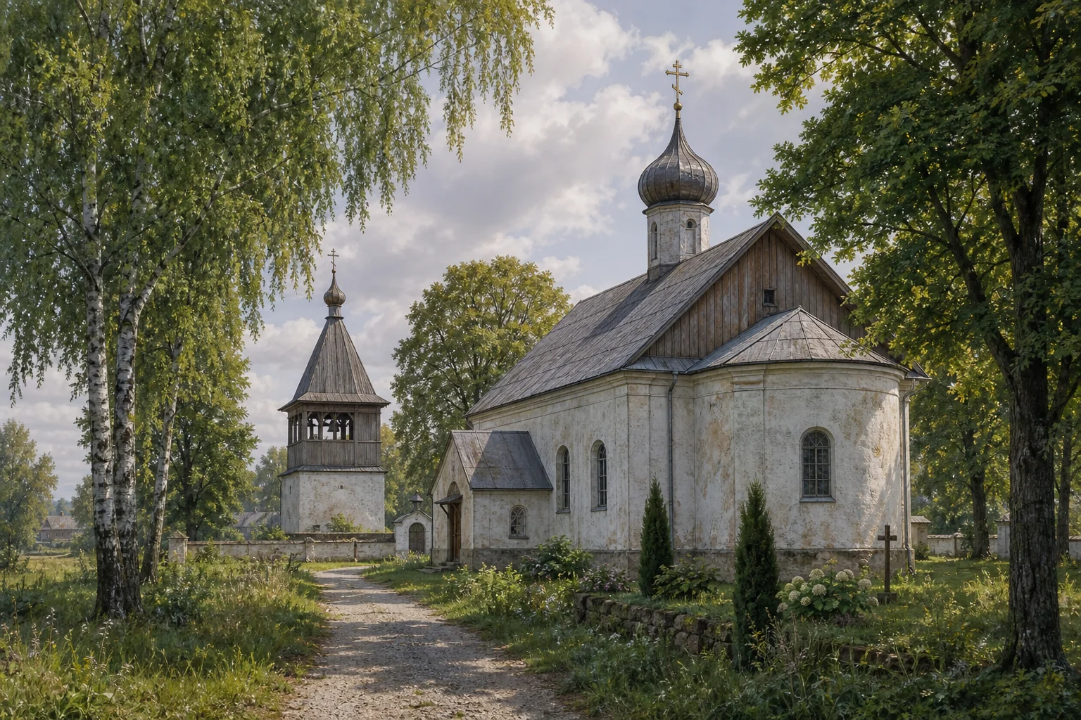 Могилев, церковь Троицкая /сохр. фундаменты/