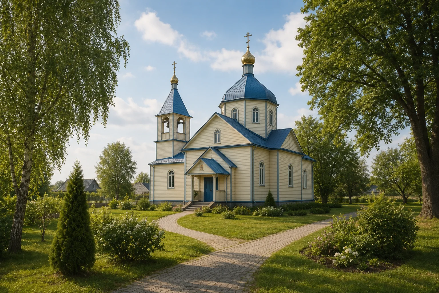 Молодово, церковь Вознесенская (дерев.)