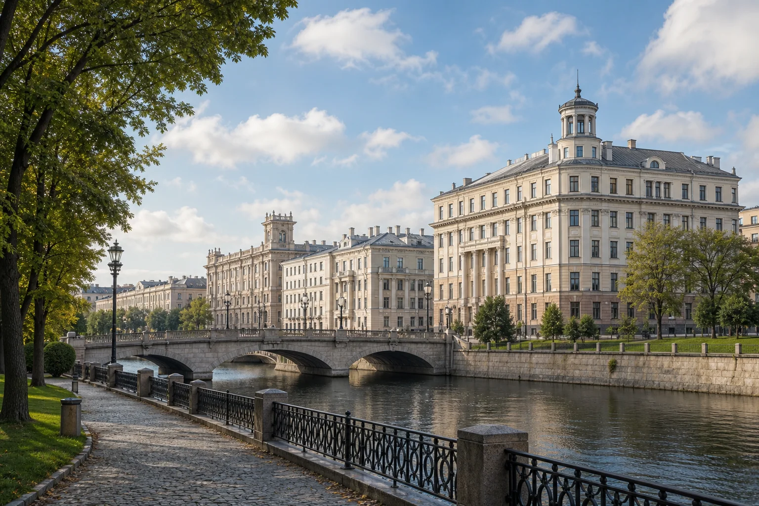 Мост через р. Свислочь