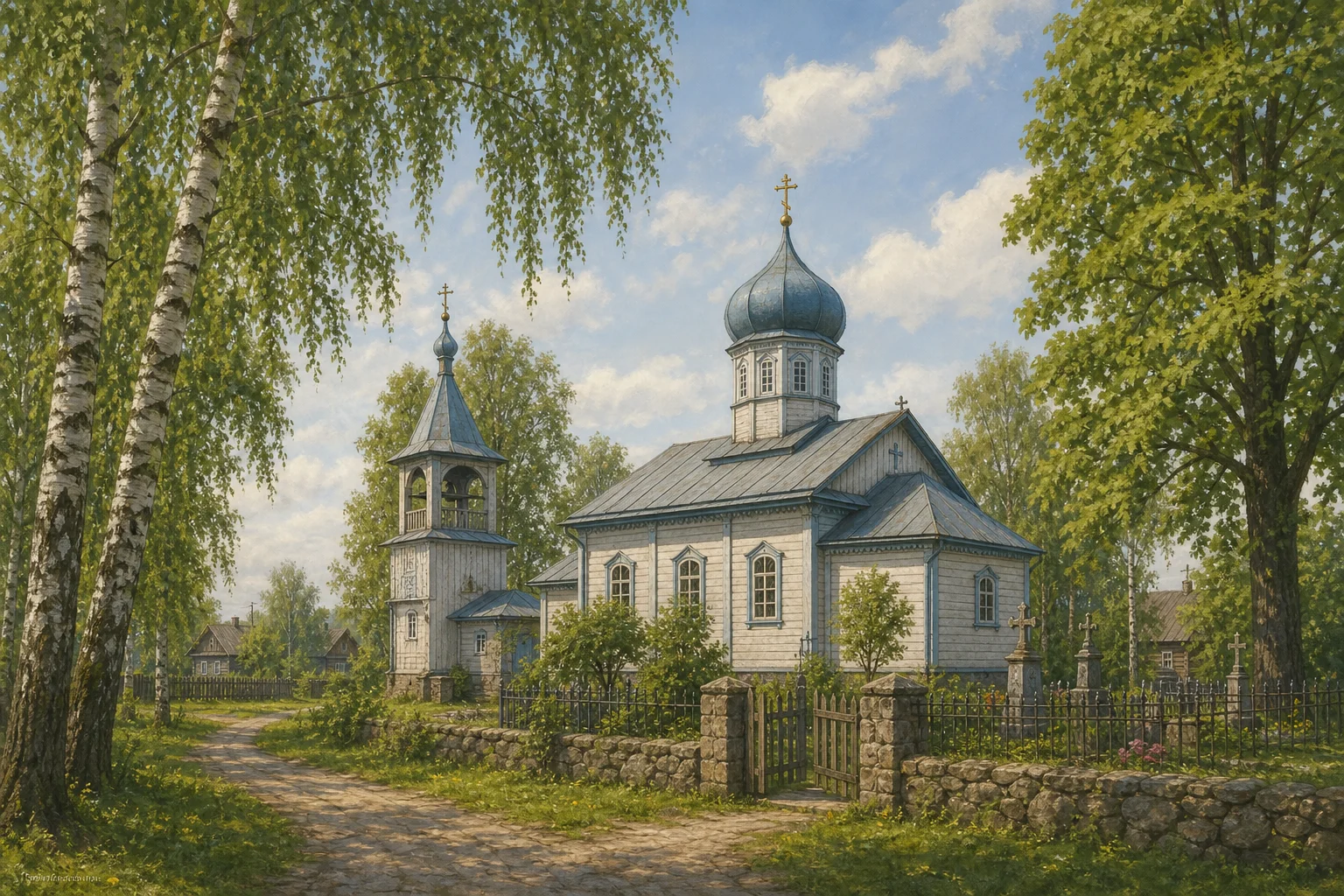 Мстиславль, церковь Спасо-Преображенская (дерев.)