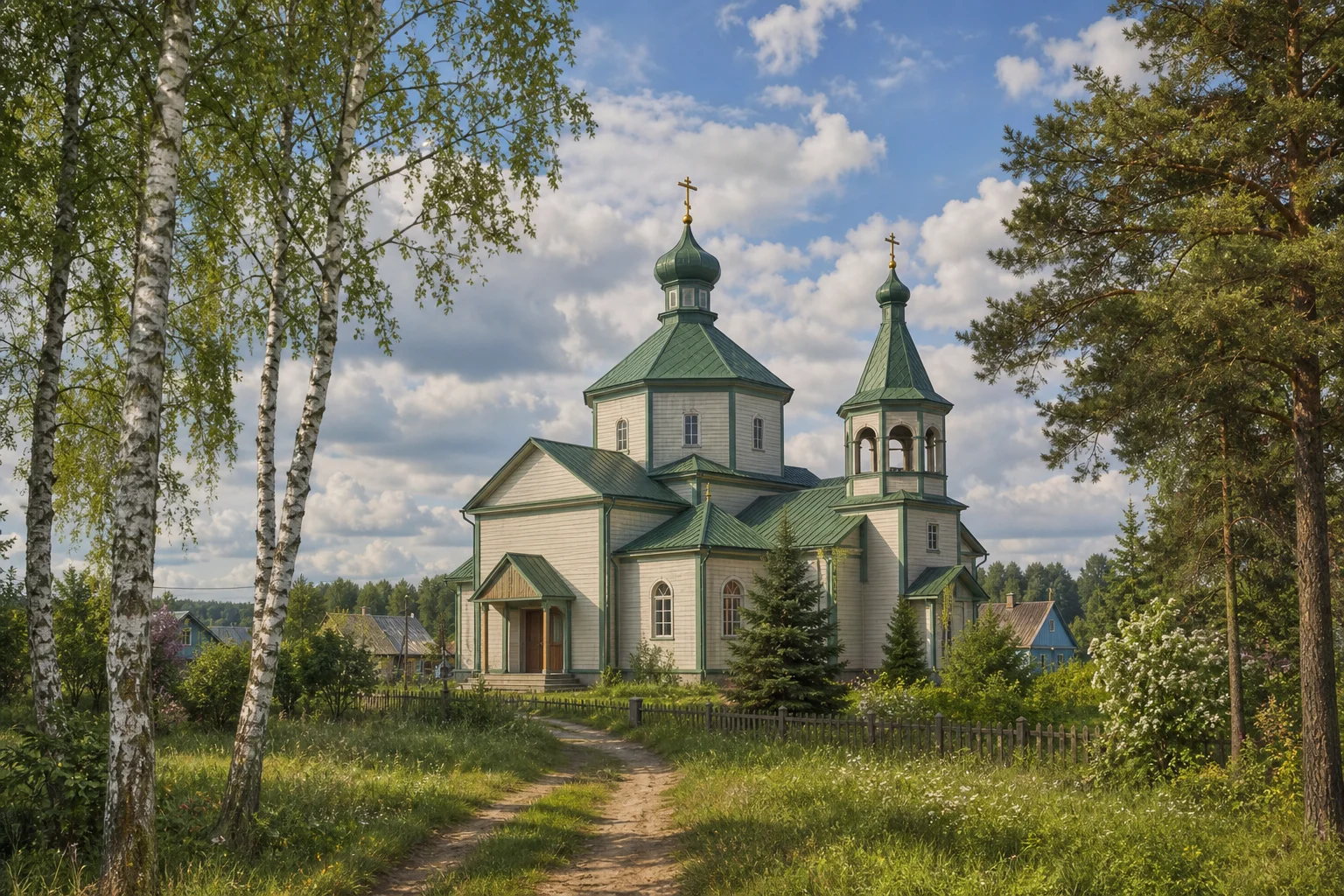 Нароши. Храм святителя Николая Чудотворца