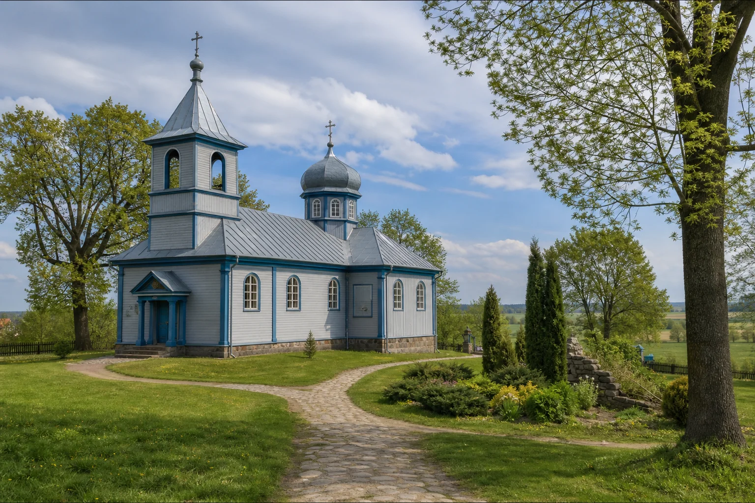 Негневичи, церковь Казанской иконы Богоматери