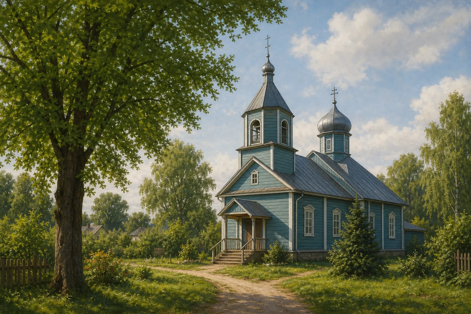 Некасецк. Церковь Святой Троицы