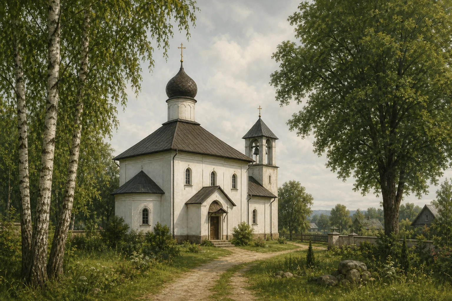 Николаевская церковь (аг. Иказнь)