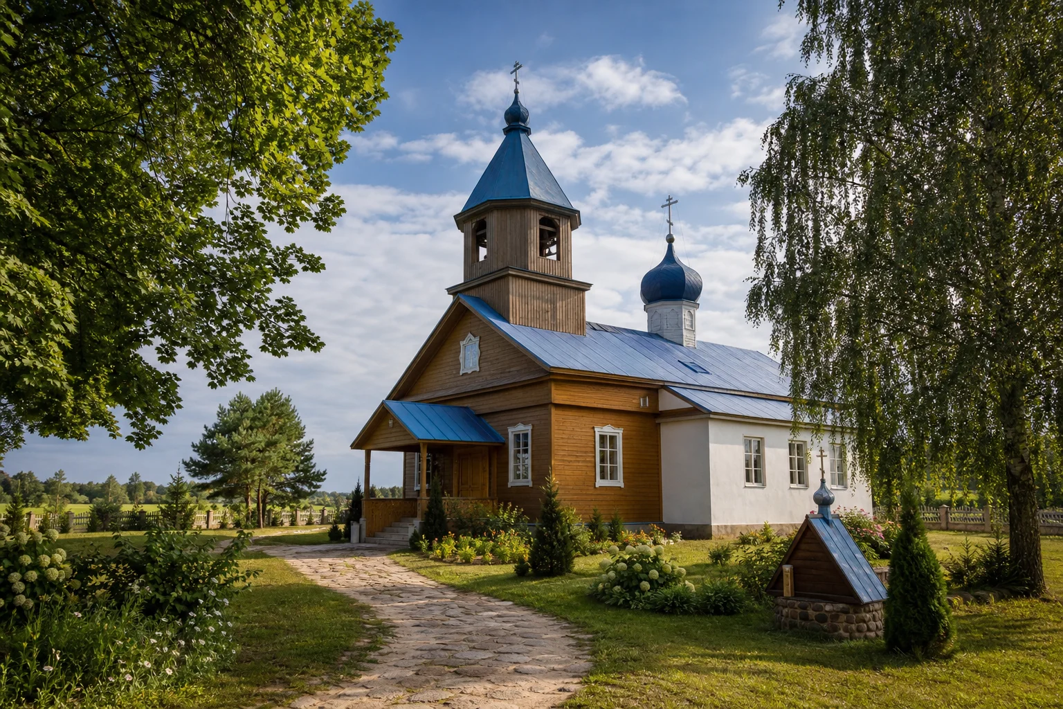 Нижний Теребежов, церковь св. Ильи (дерев.)