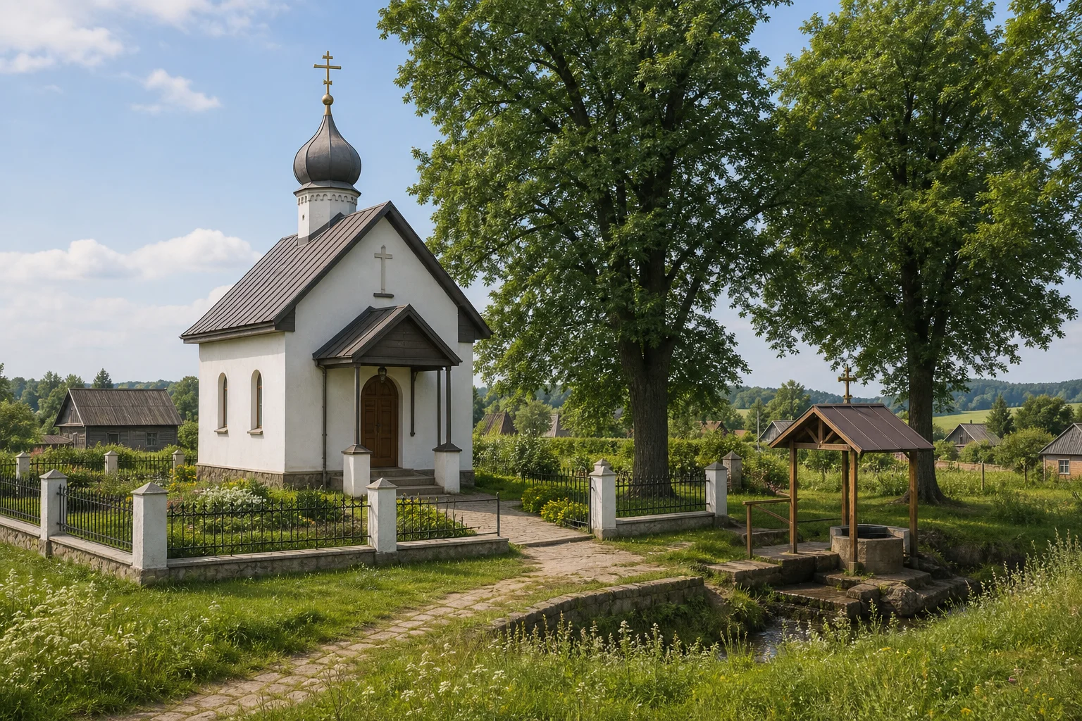 Нов. Село, часовня придорожная