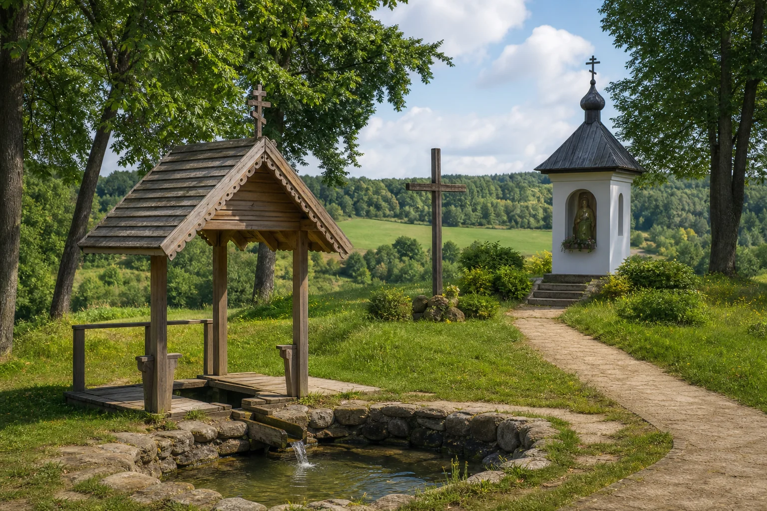 Огородники, часовня католич. св. Иоахима и Анны