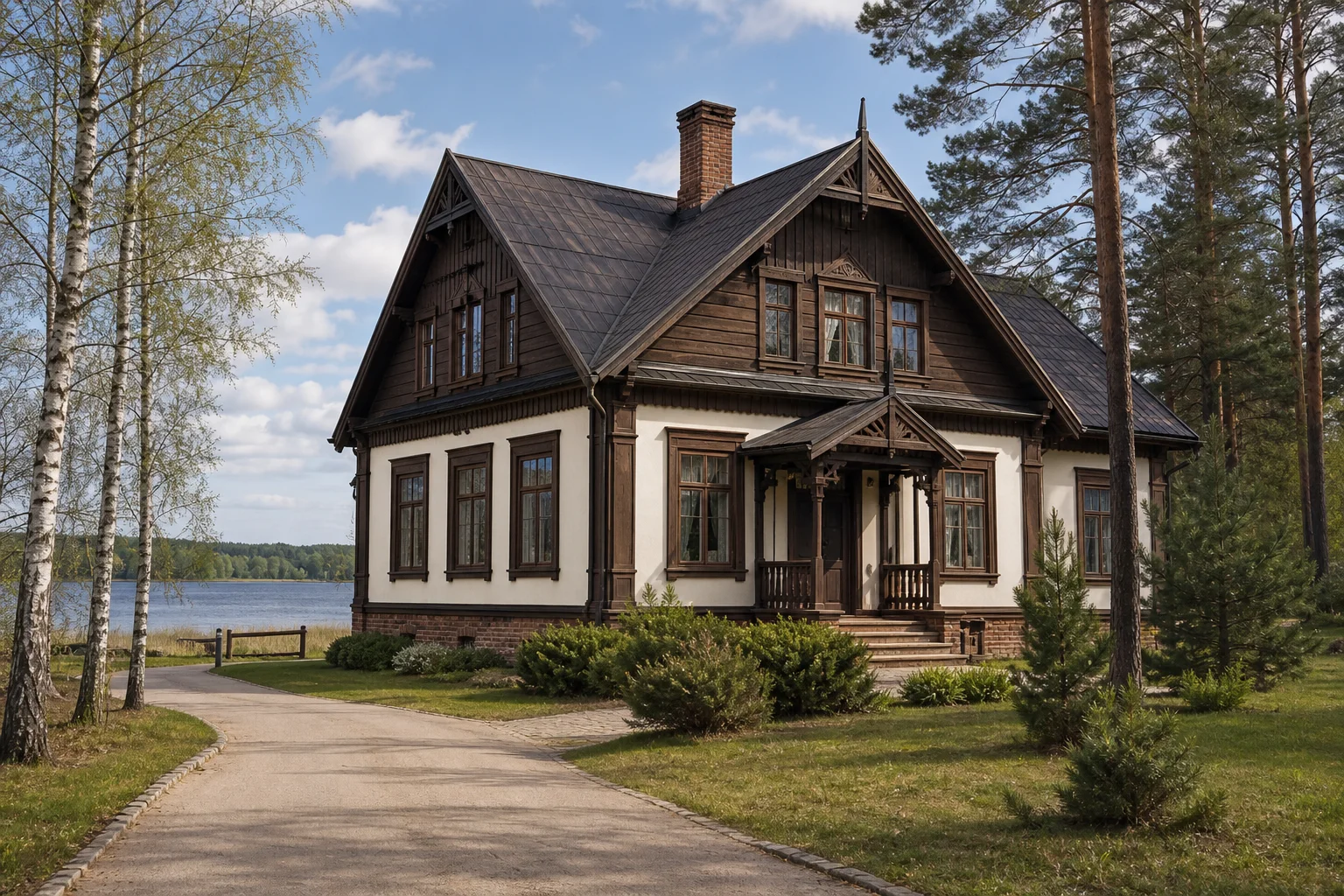 Охотничий комплекс Барановичского лесхоза Дом охотника «Гать»