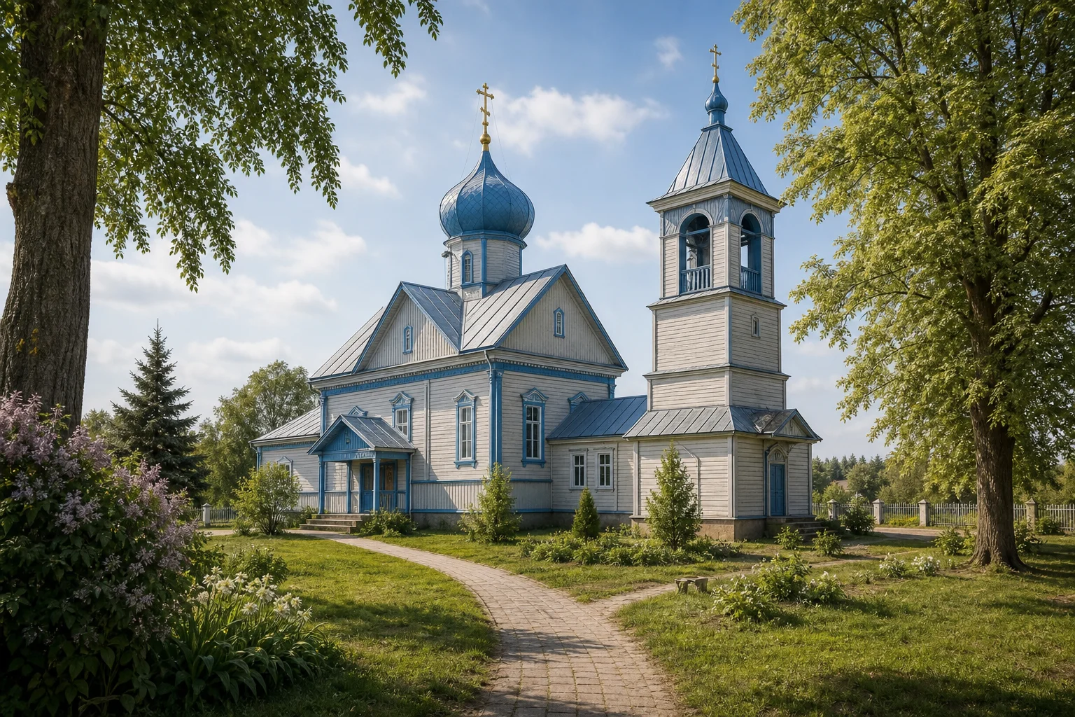 Октябрьский, церковь Покровская