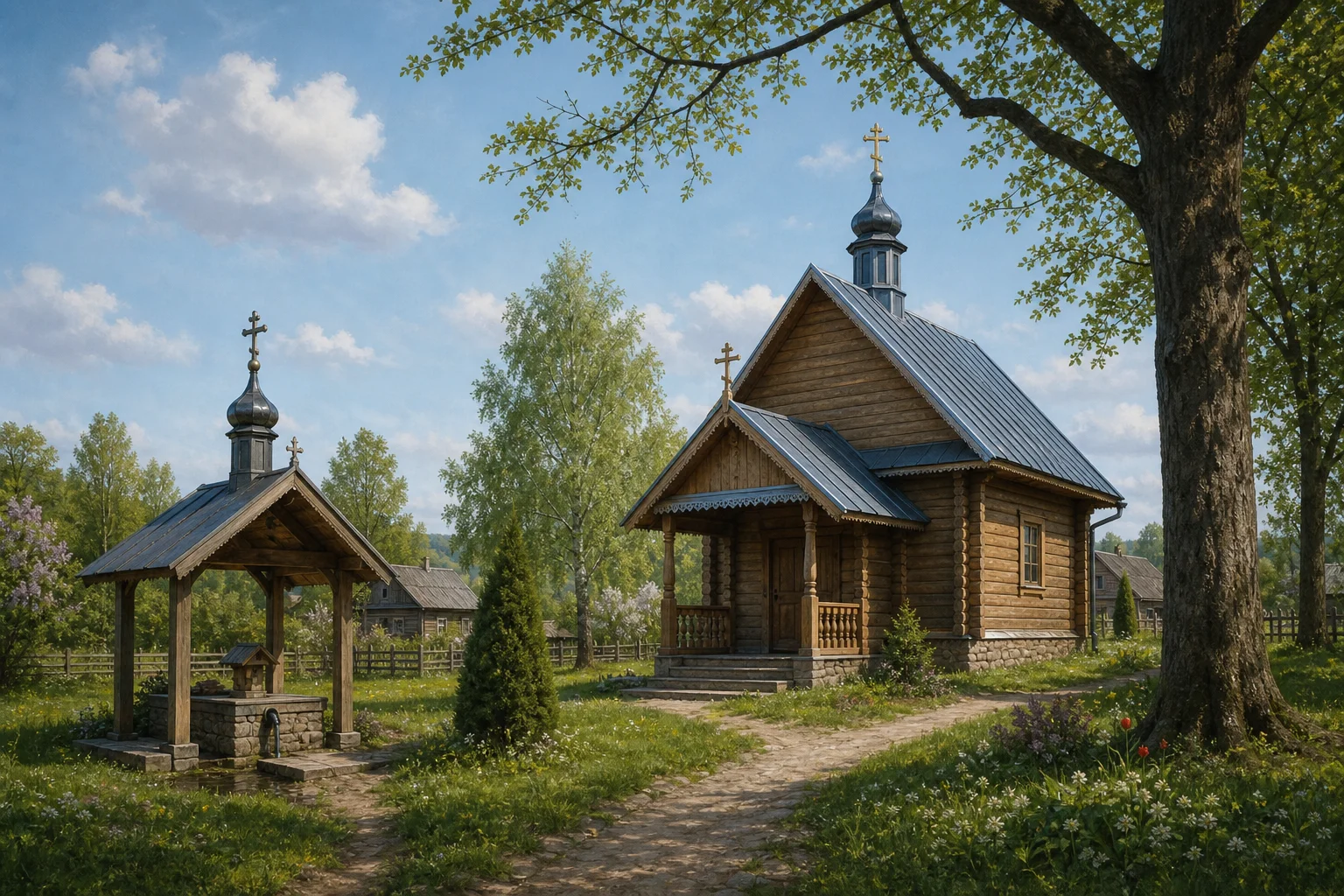 Ольговцы, часовня (дерев.)
