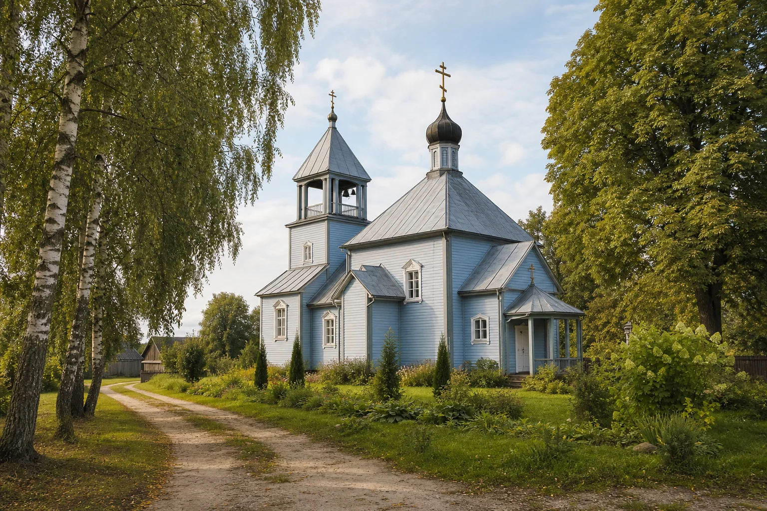 Оранчицы. Церковь Воздвижения Святого Креста