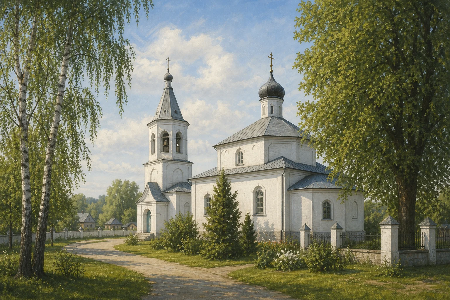 Орша, монастырь Кутеинский: церковь Троицкая (Св. Духа)
