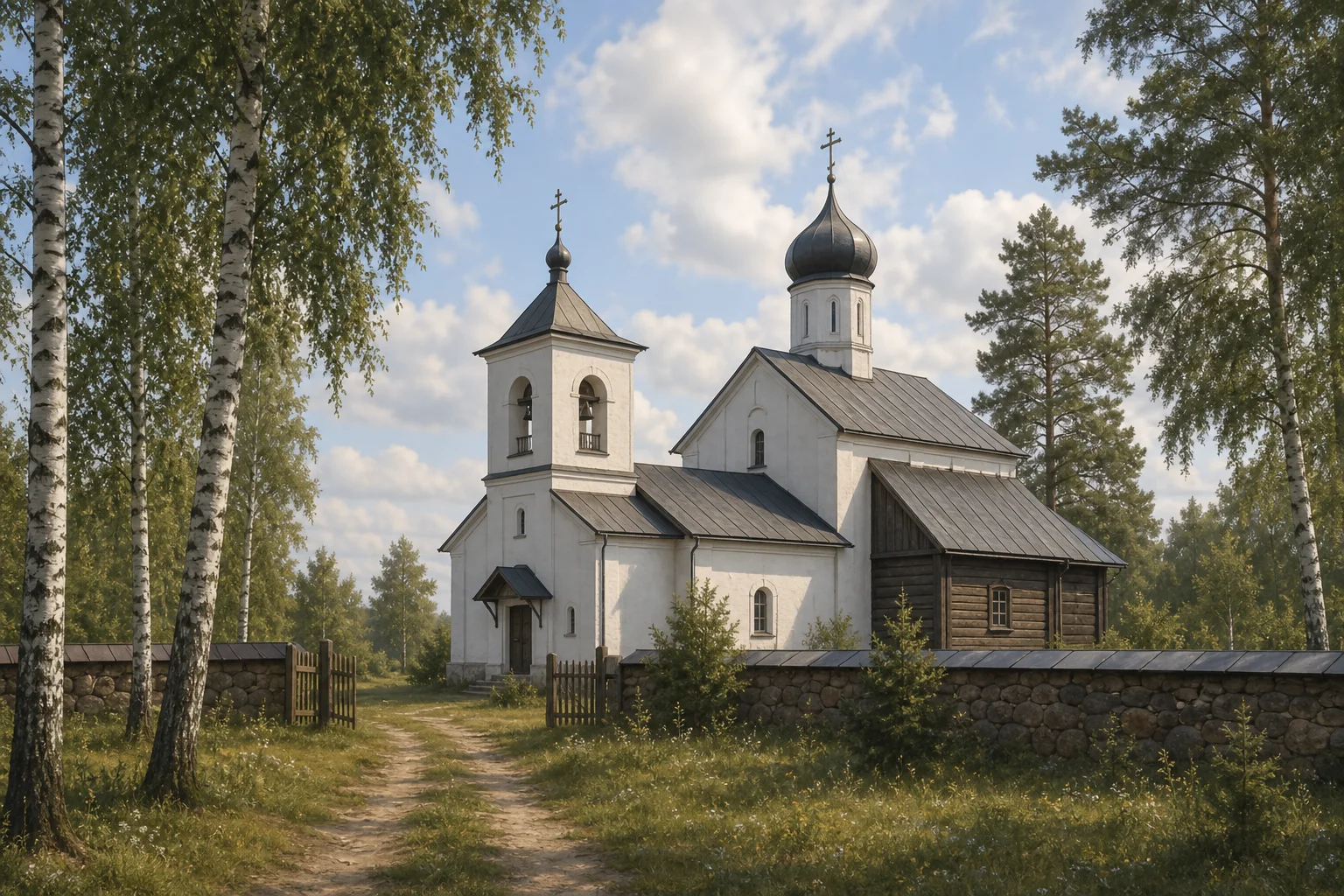 Осока, церковь (дерев.)