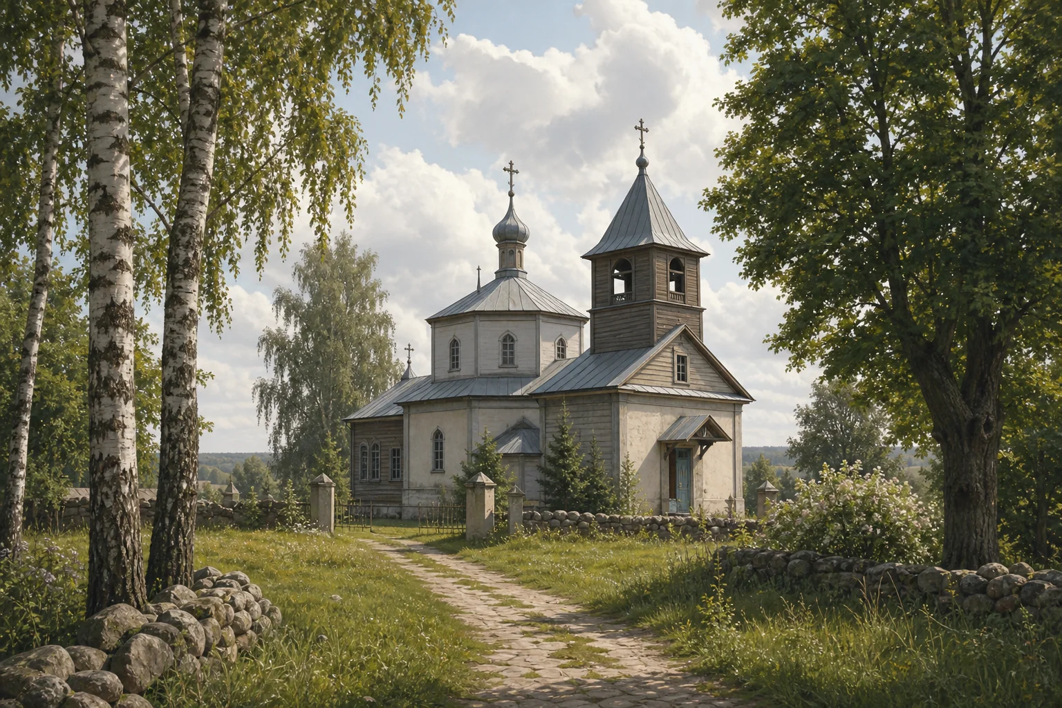 Осовцы. Церковь Архангела Михаила