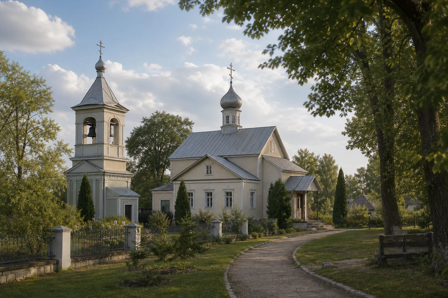 Остров. Церковь Петра и Павла