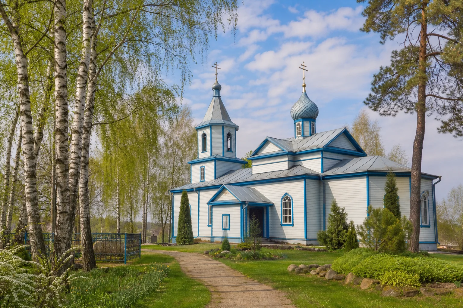 Остров, церковь Покровская