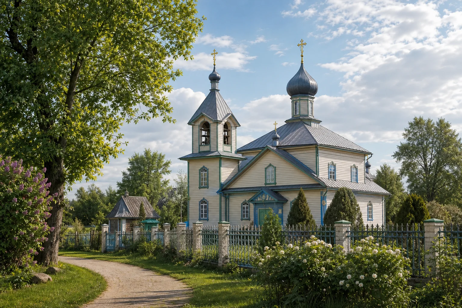 Оздамичи. Церковь Святой Троицы