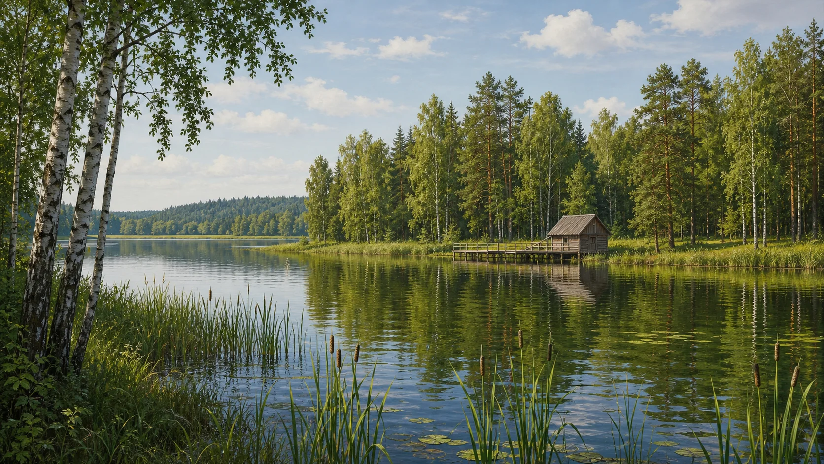 Озеро Лешно