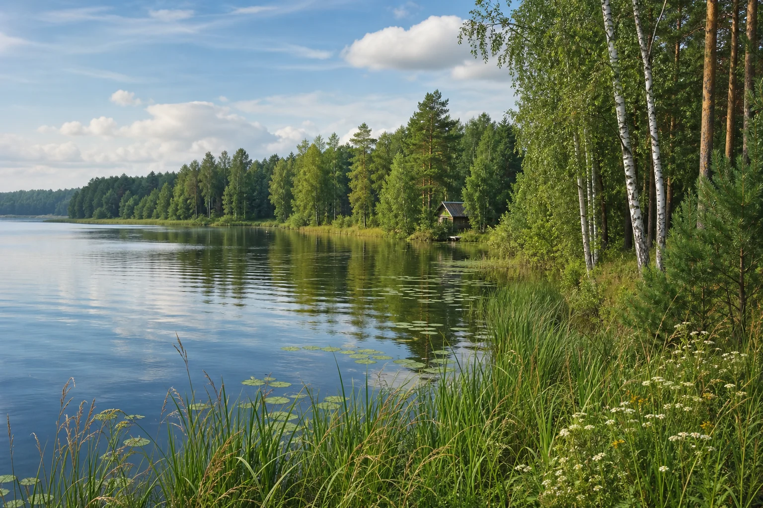 Озеро Межево