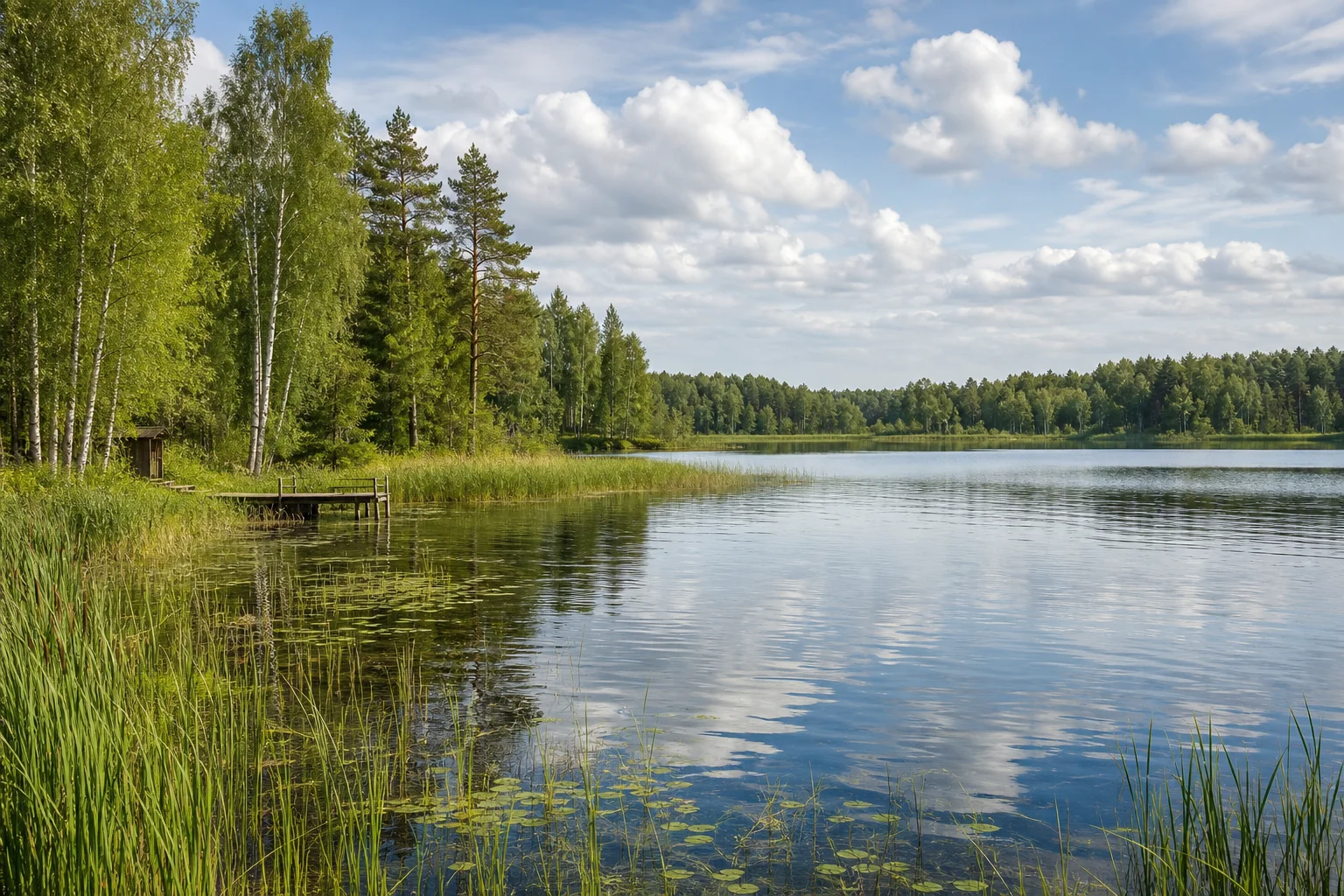 Озеро Окунево