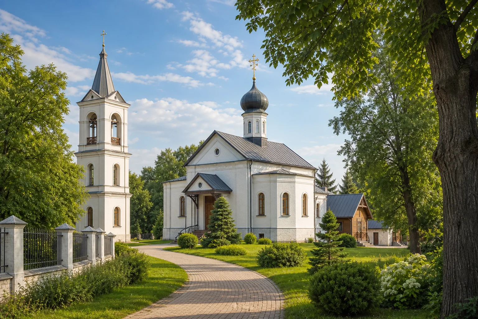 Дворцово-парковый ансамбль: Петропавловский собор