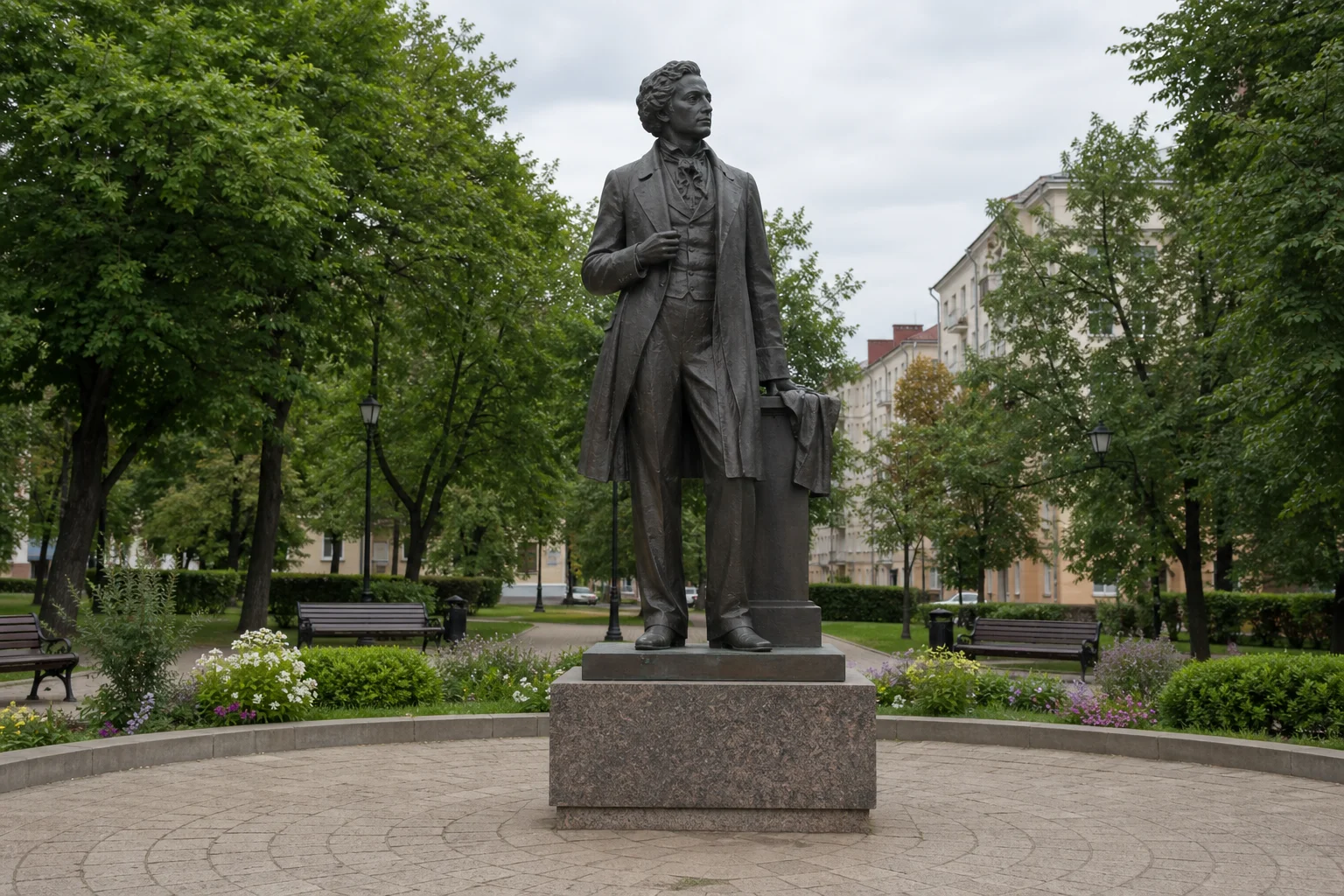 Памятник А.С. Пушкину в Минске