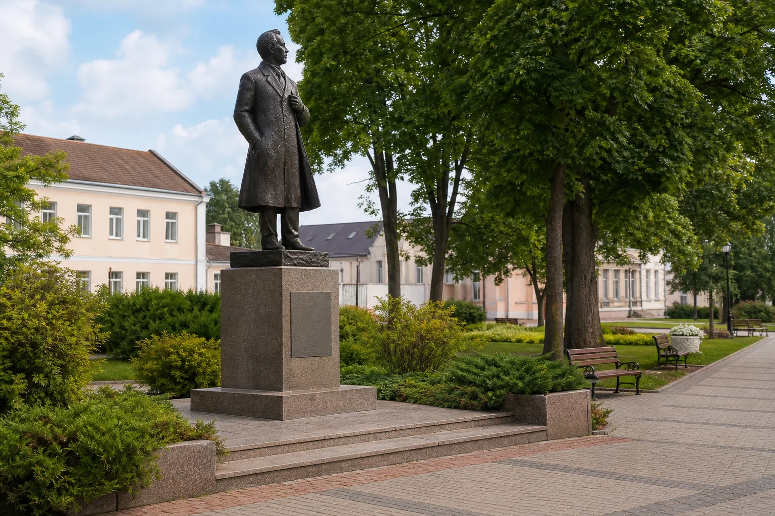 Памятник Адаму Мицкевичу в Бресте