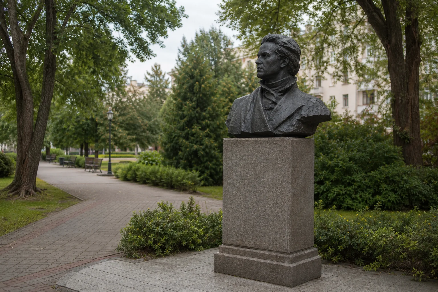 Памятник Борису Окрестину