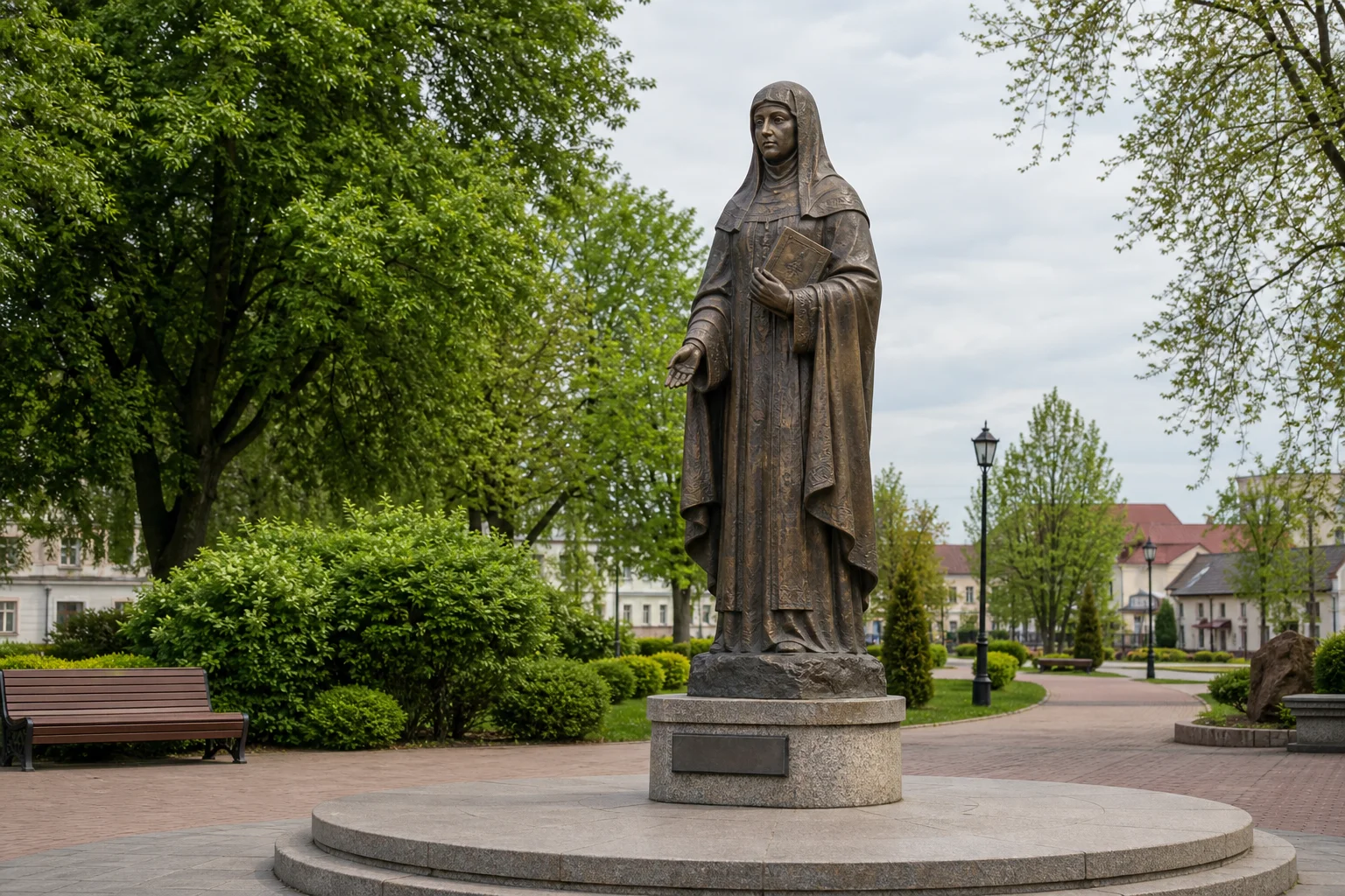 Памятник Ефросиньи Полоцкой в Минске