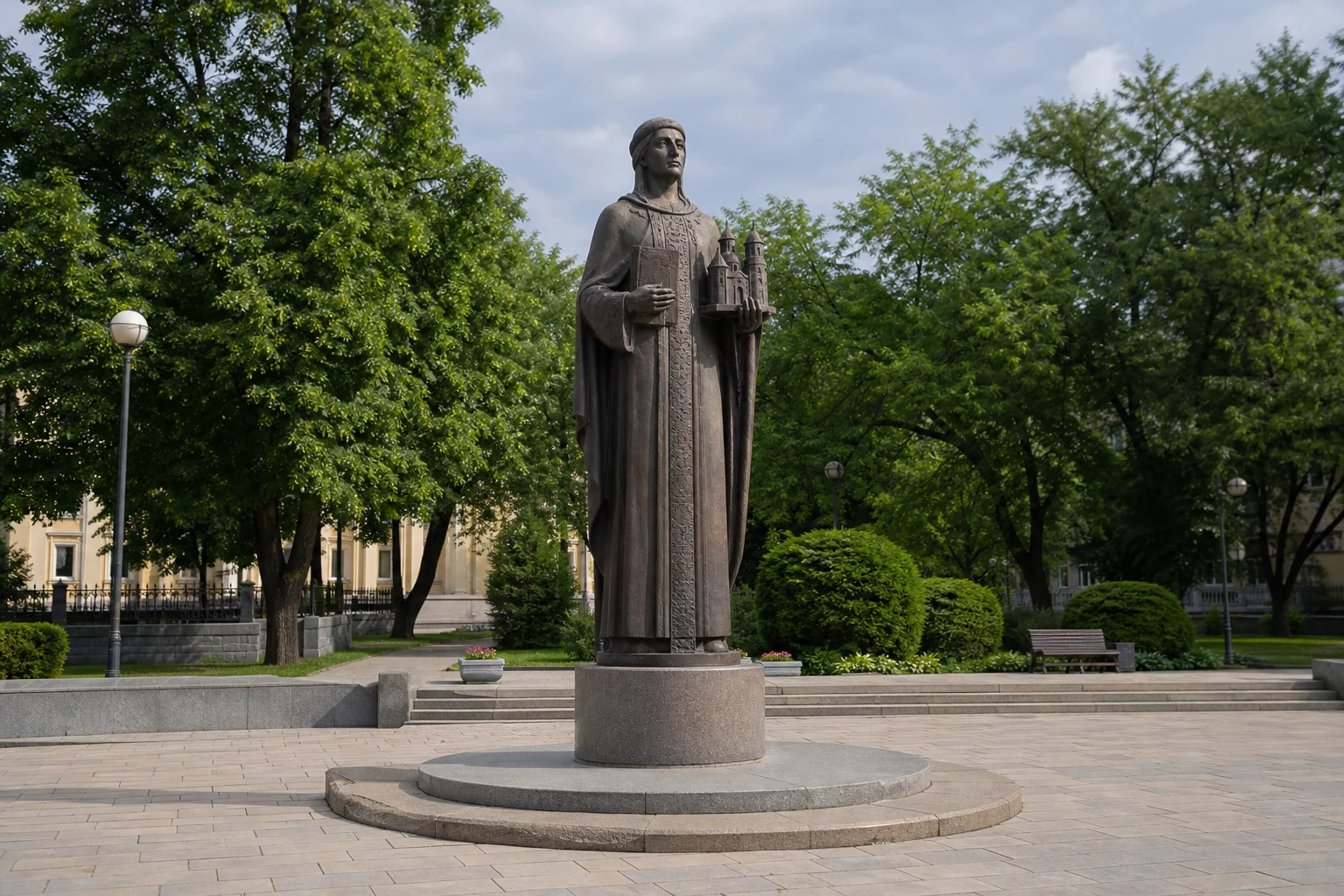 Памятник Евфросинии Полоцкой (БГУ)