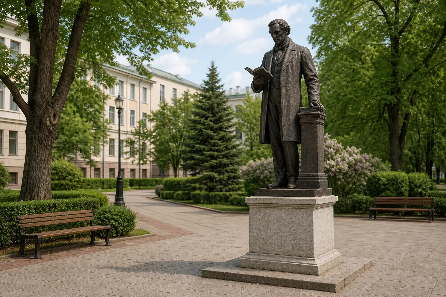Памятник Франциску Скорине (БГУ)