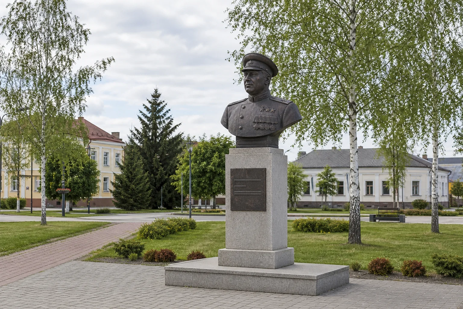 Памятник Г.К. Жукову