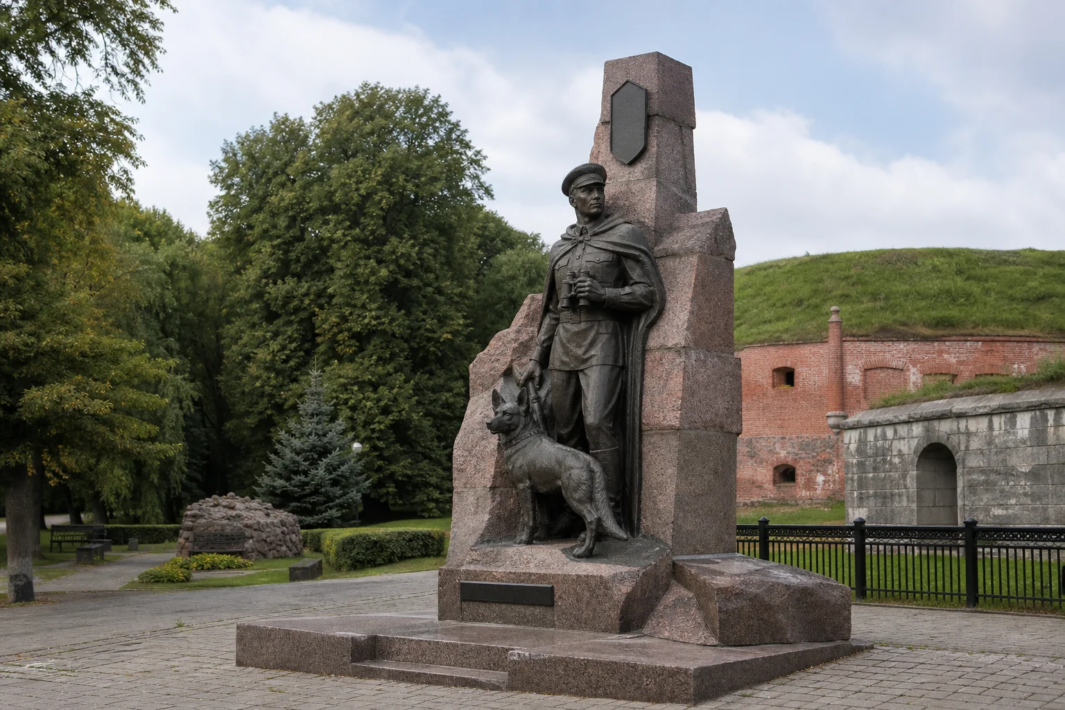 Памятник героям - пограничникам (Брест)