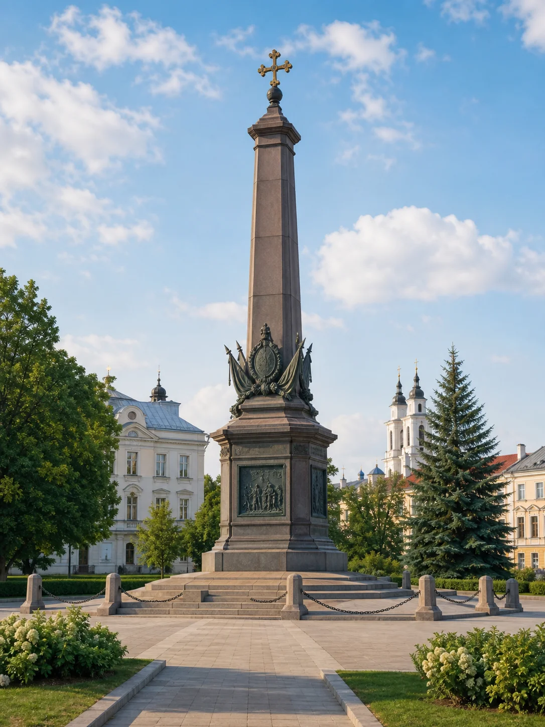Памятник героям войны 1812 года в Полоцке