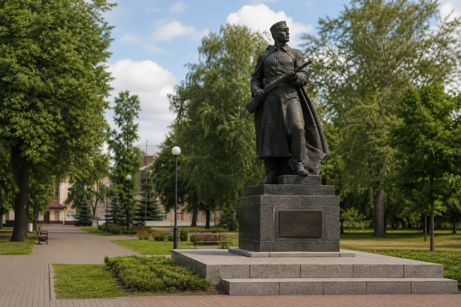 Памятник Гомельским ополченцам
