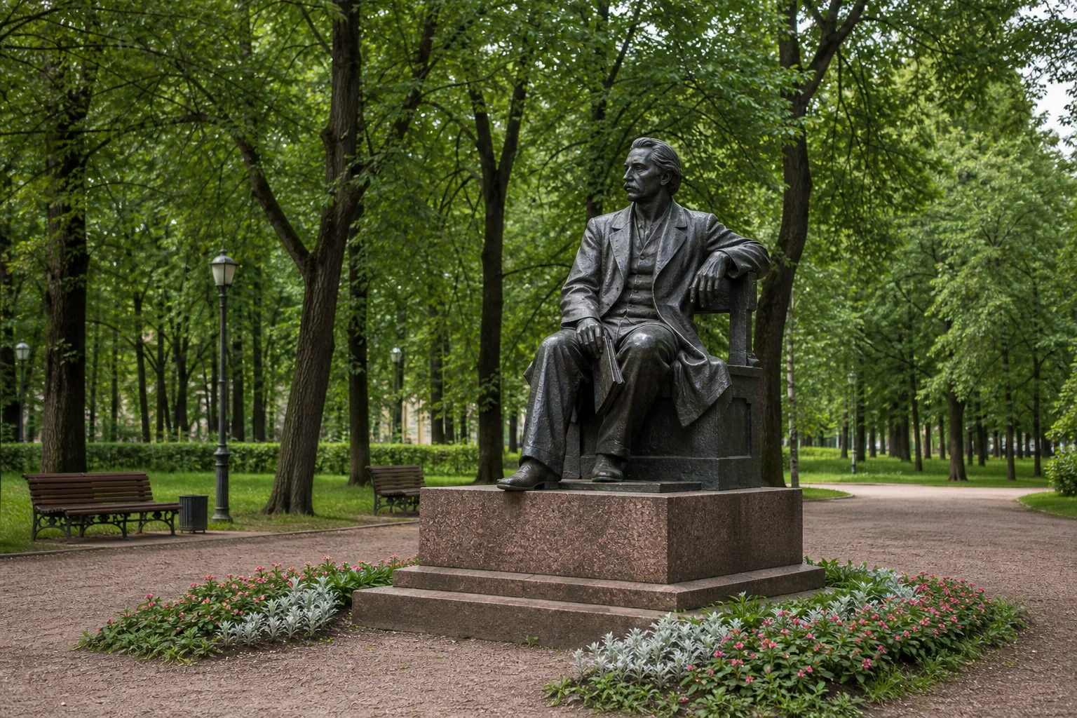 Памятник Максиму Горькому в Минске