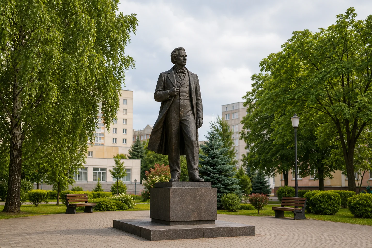 Памятник Михаилу Фрунзе в Минске