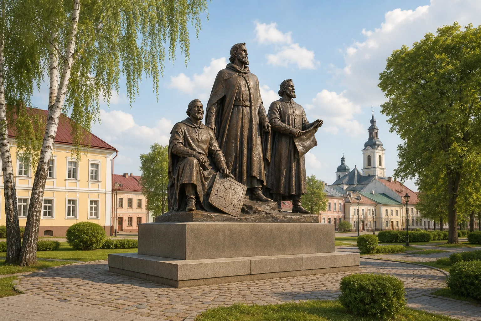 Памятник основателям Кобрина