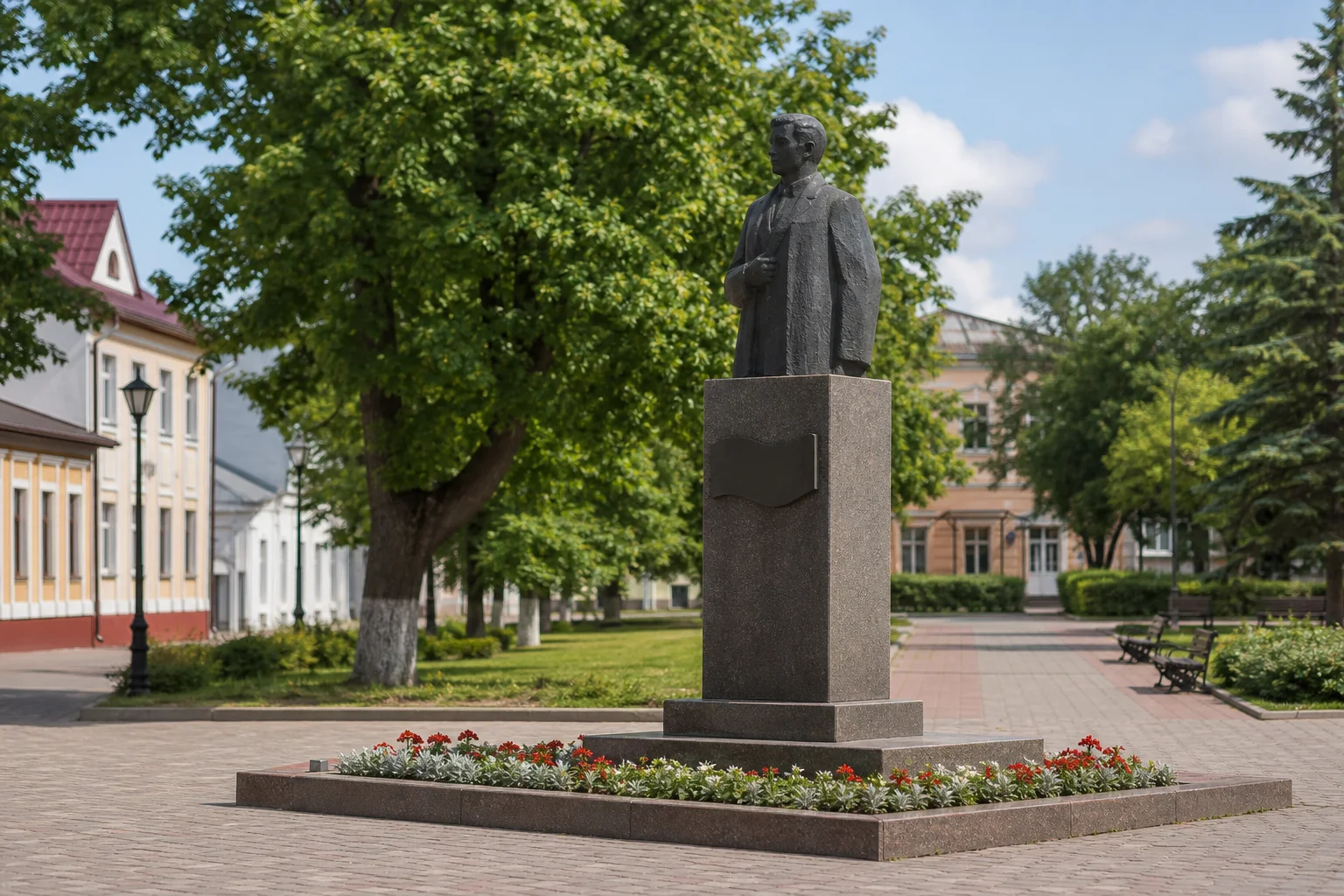 Памятник П.Я. Головачеву