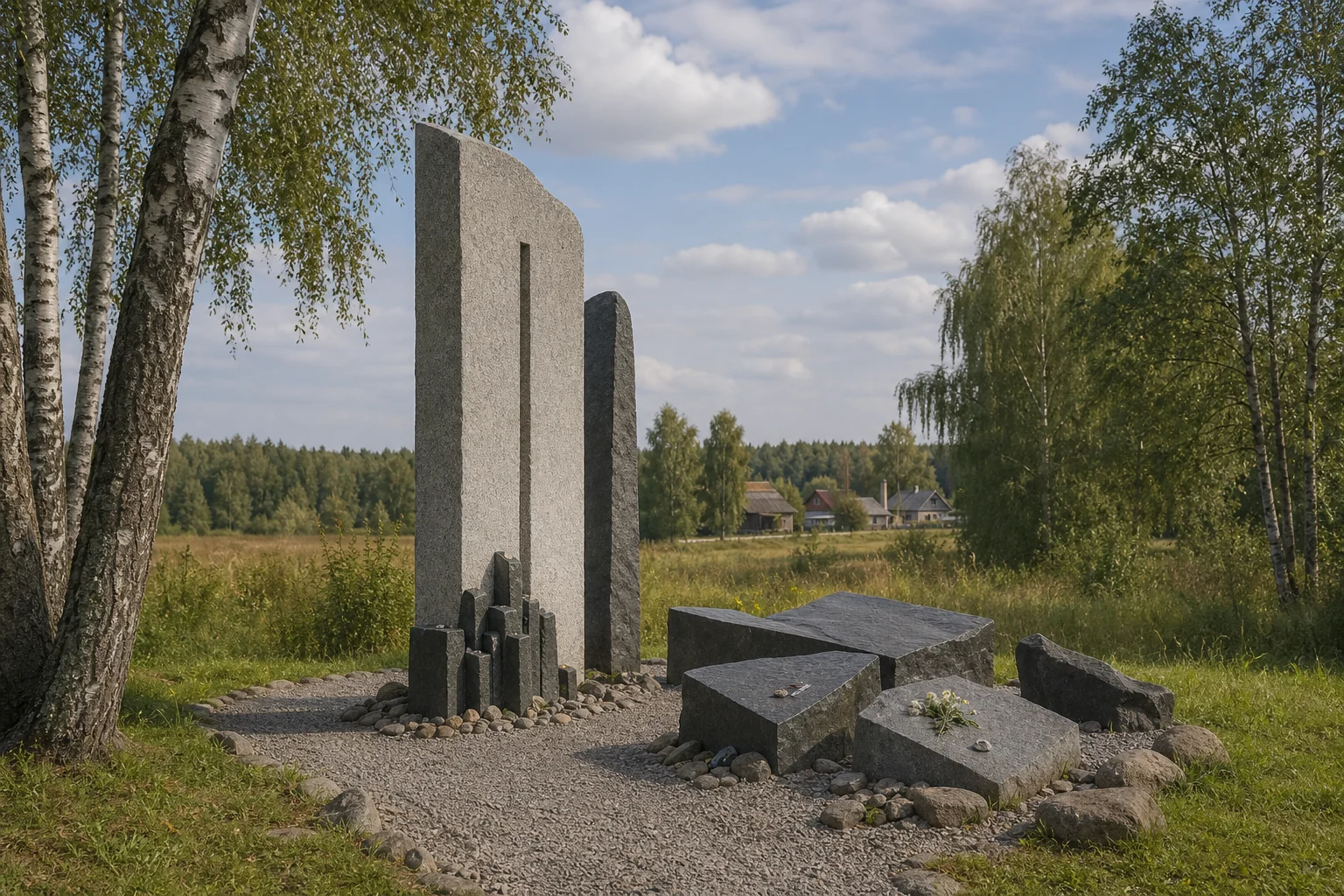 Памятник погибшим евреям Освеи