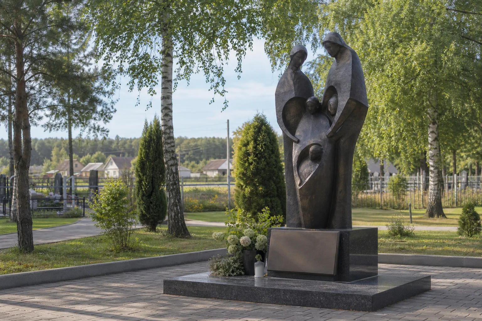 Памятник семьям Хильчук и Кондрашук