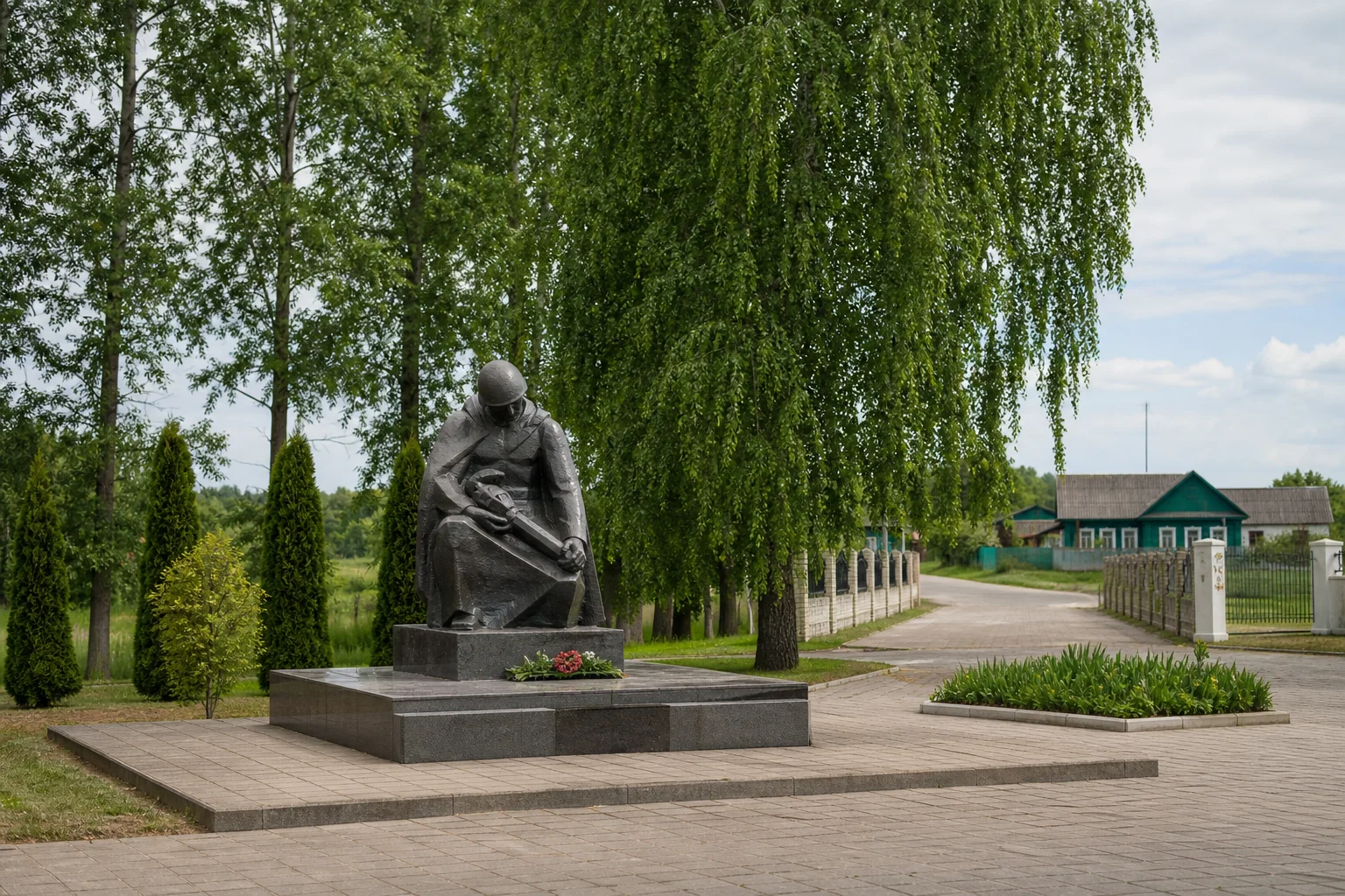 Памятник «Скорбящий воин»