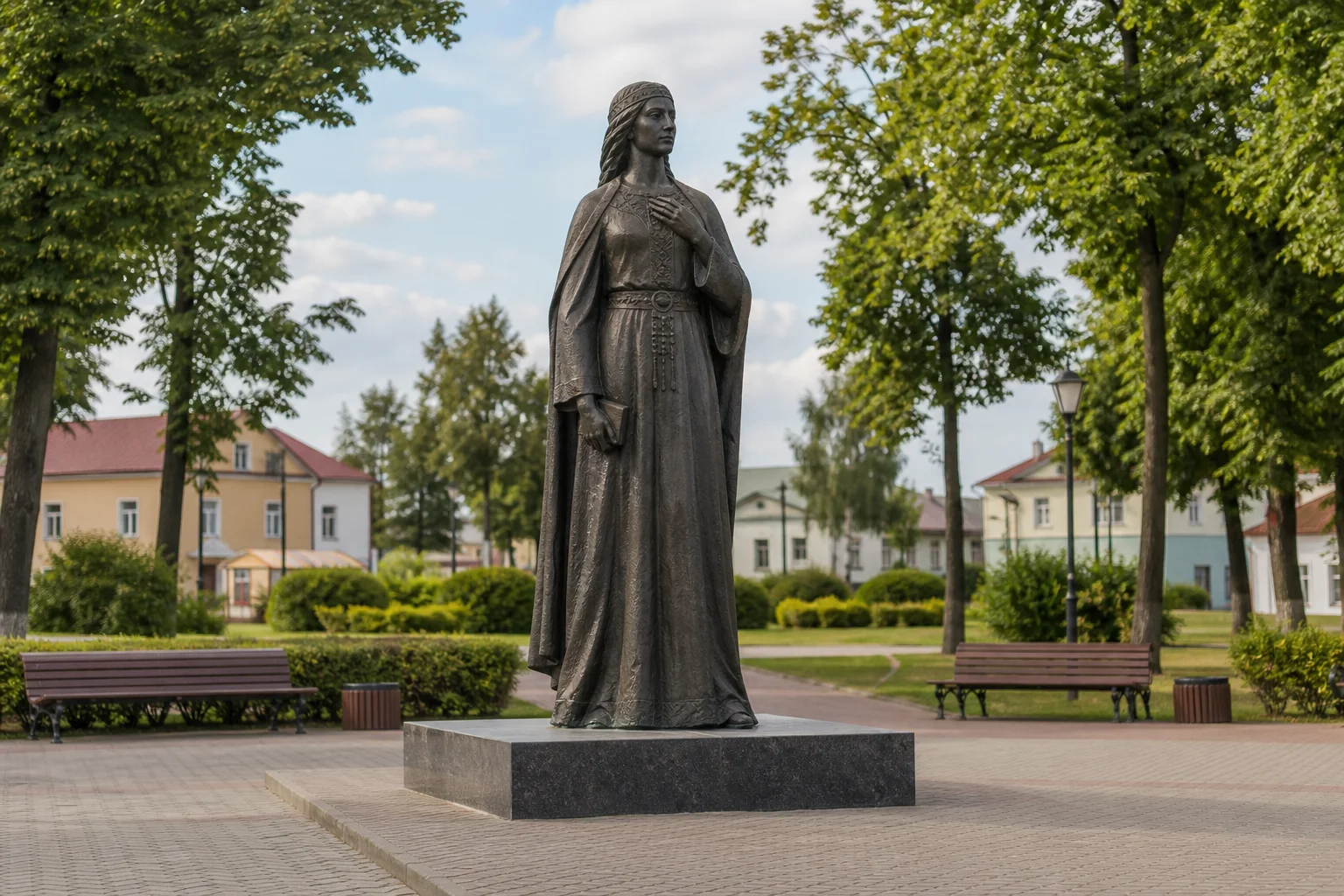 Памятник Софии Слуцкой в Слуцке