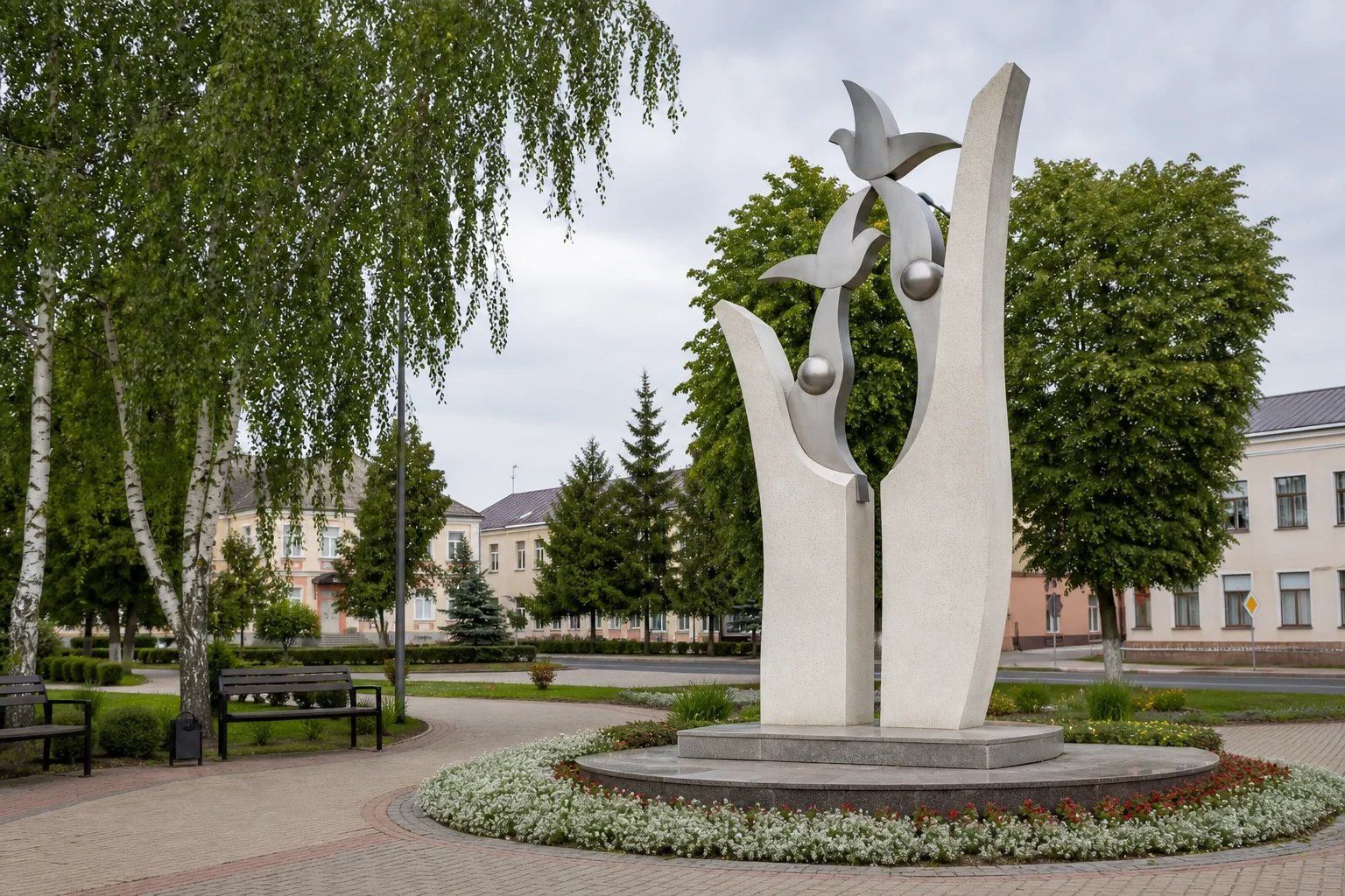 Памятник в честь интернациональной дружбы (Малорита)