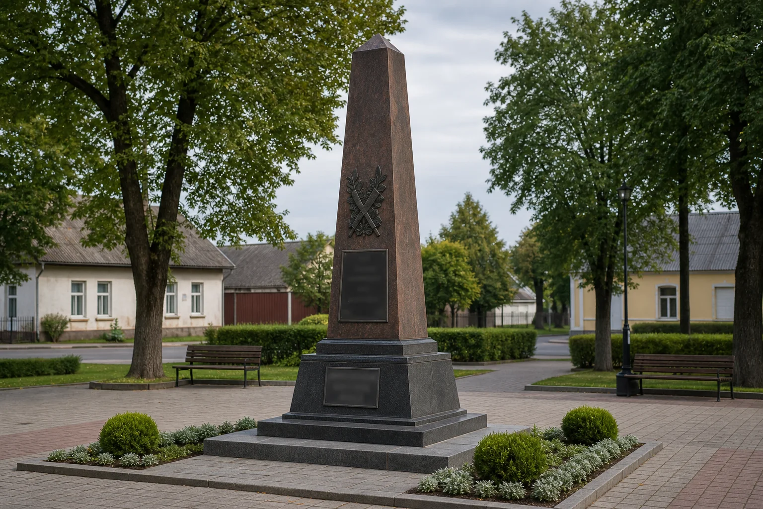 Памятник в честь победы в войне 1812 года в Кобрине